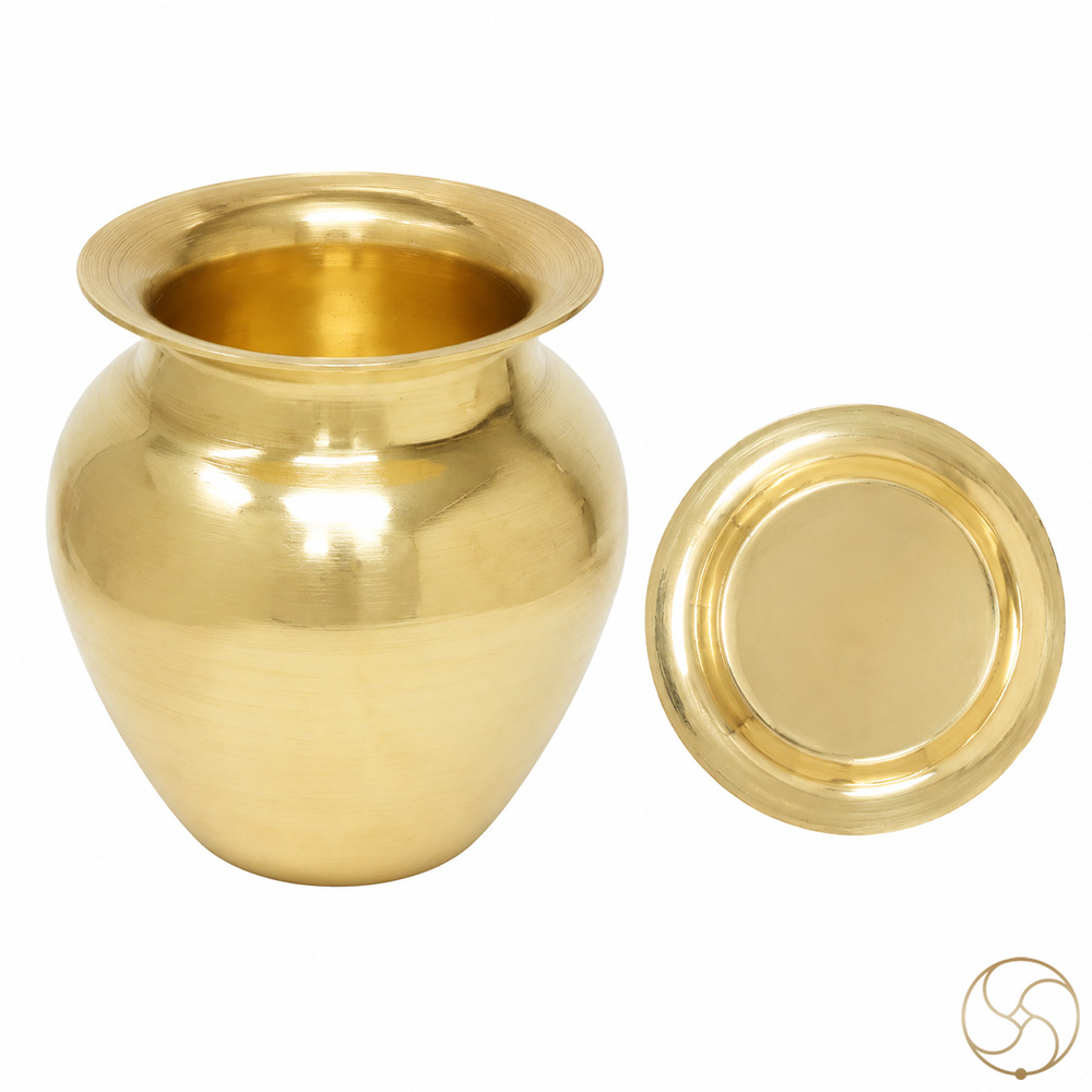 Ritika Brass Kalash Lota - 1280ml