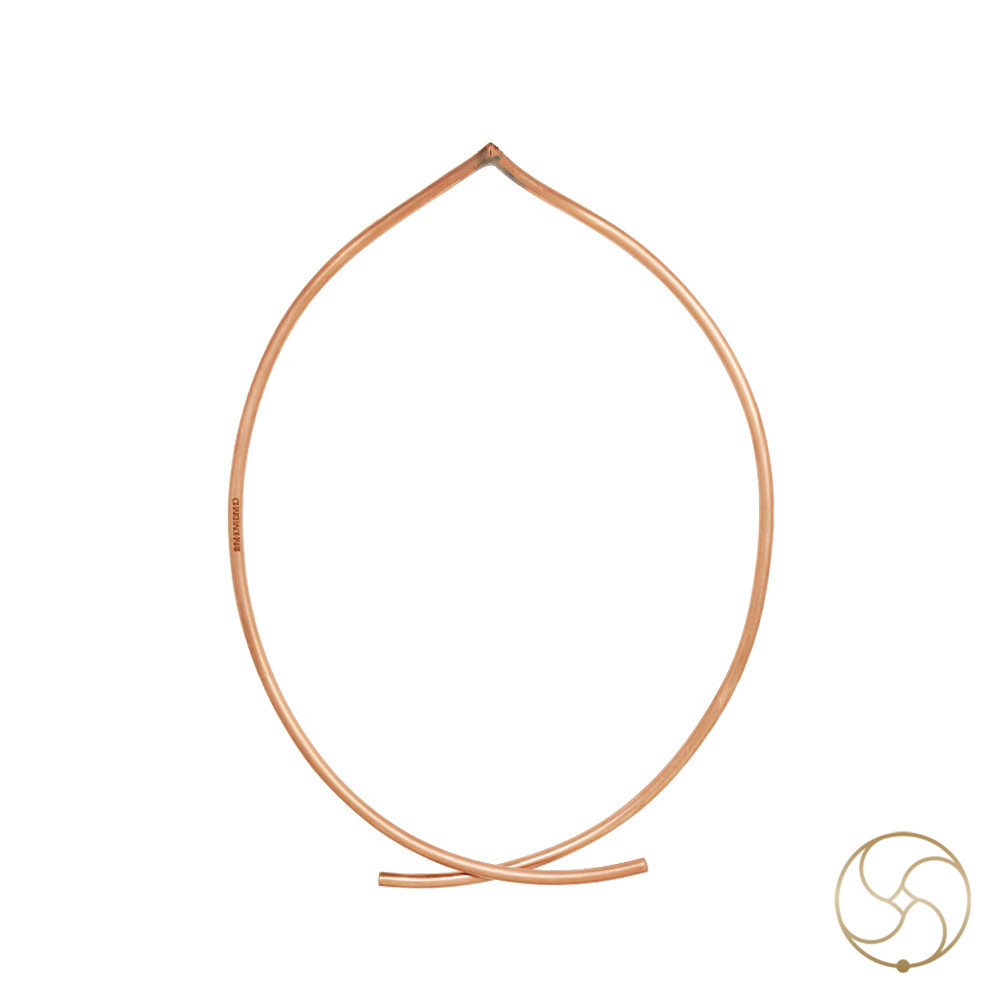 999 Nepaliya Copper V- Shape Crown Head Gear