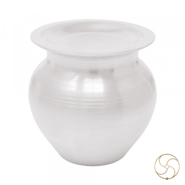 Image of 1300ml 99.9%  Silver Kalash Lota - चाँदी कलश लोटा