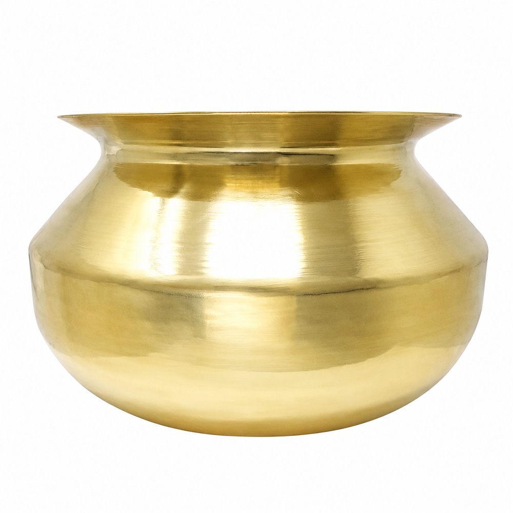 Ritika Hiranyapatra Brass Degchi With Kalayi - 3Ltr
