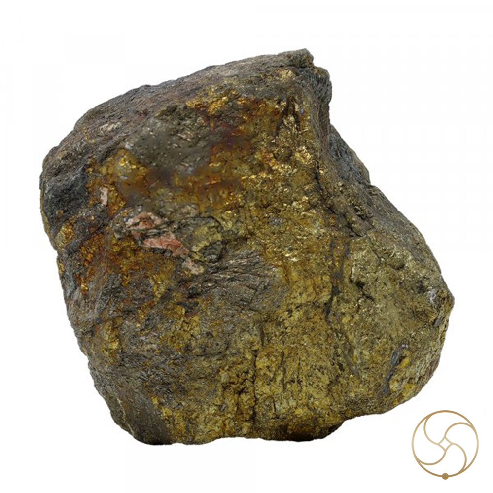 529gm Ayurvedic Golden Pyrite Rock -    