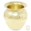1280ml Ritika Brass Kalash Lota (640gm)- रितिका पीतल कलश लोटा
