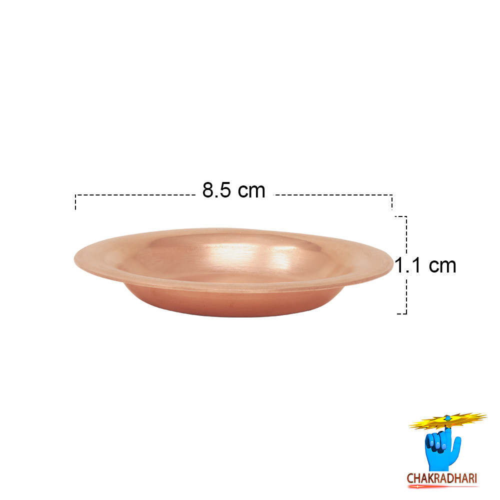 300 ml 999 Nepaliya Copper Ghanti Lota 175 Gm -