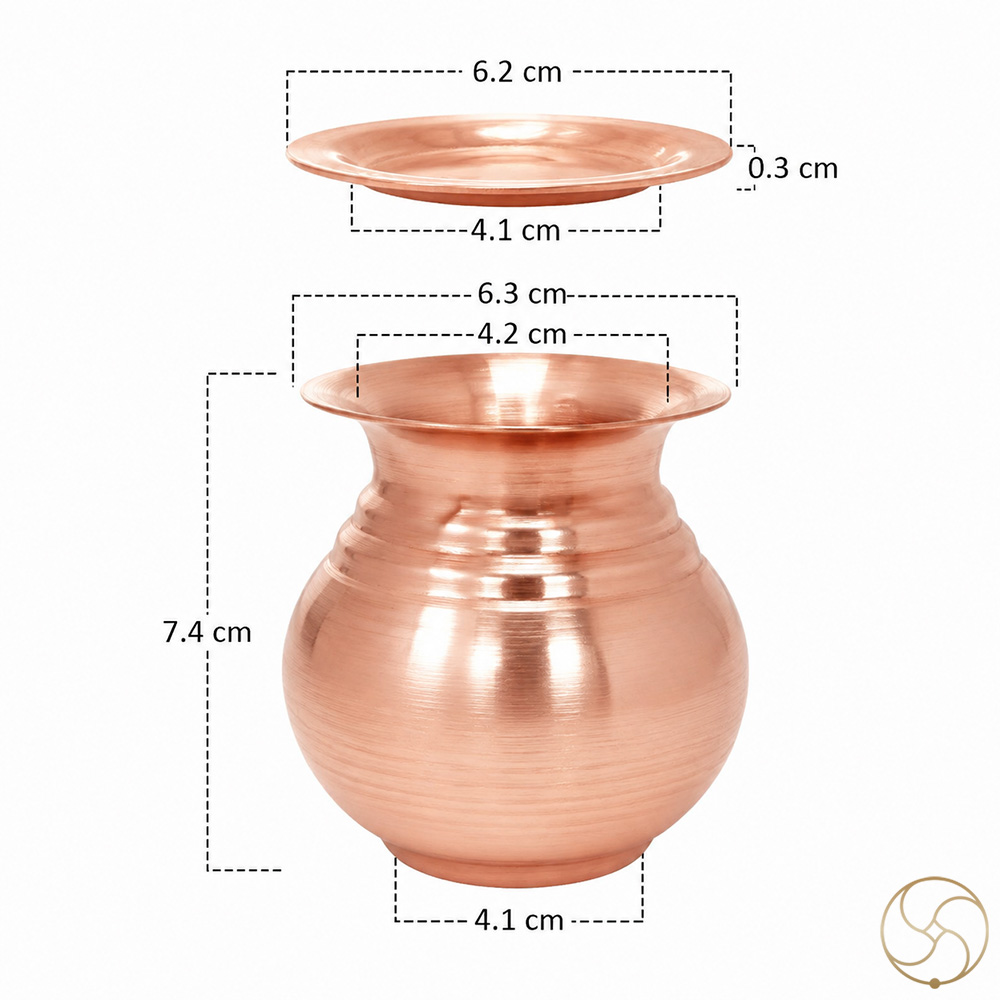 999 Nepaliya Copper Yamuna Lota - 190ml