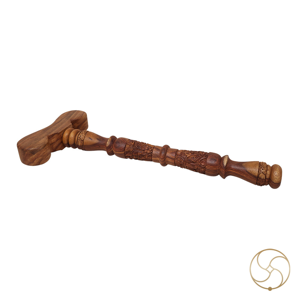 Natural Sheesham Yoga Stick -
