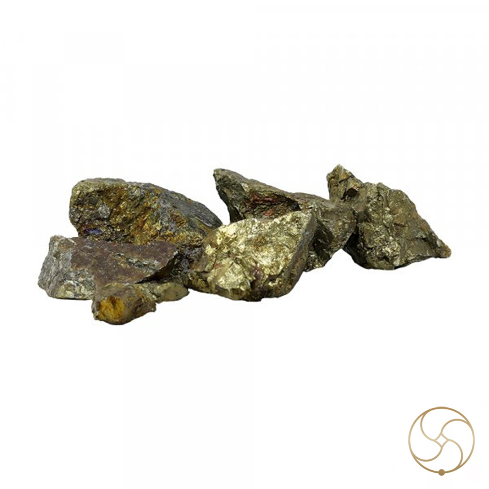 54gm Ayurvedic Golden Pyrite Rock -    