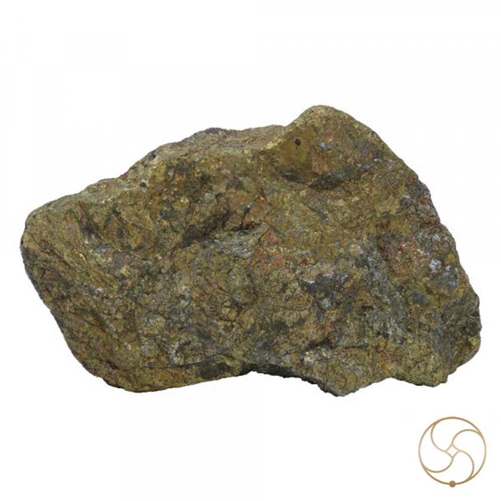 767gm Ayurvedic Golden Pyrite Rock -    