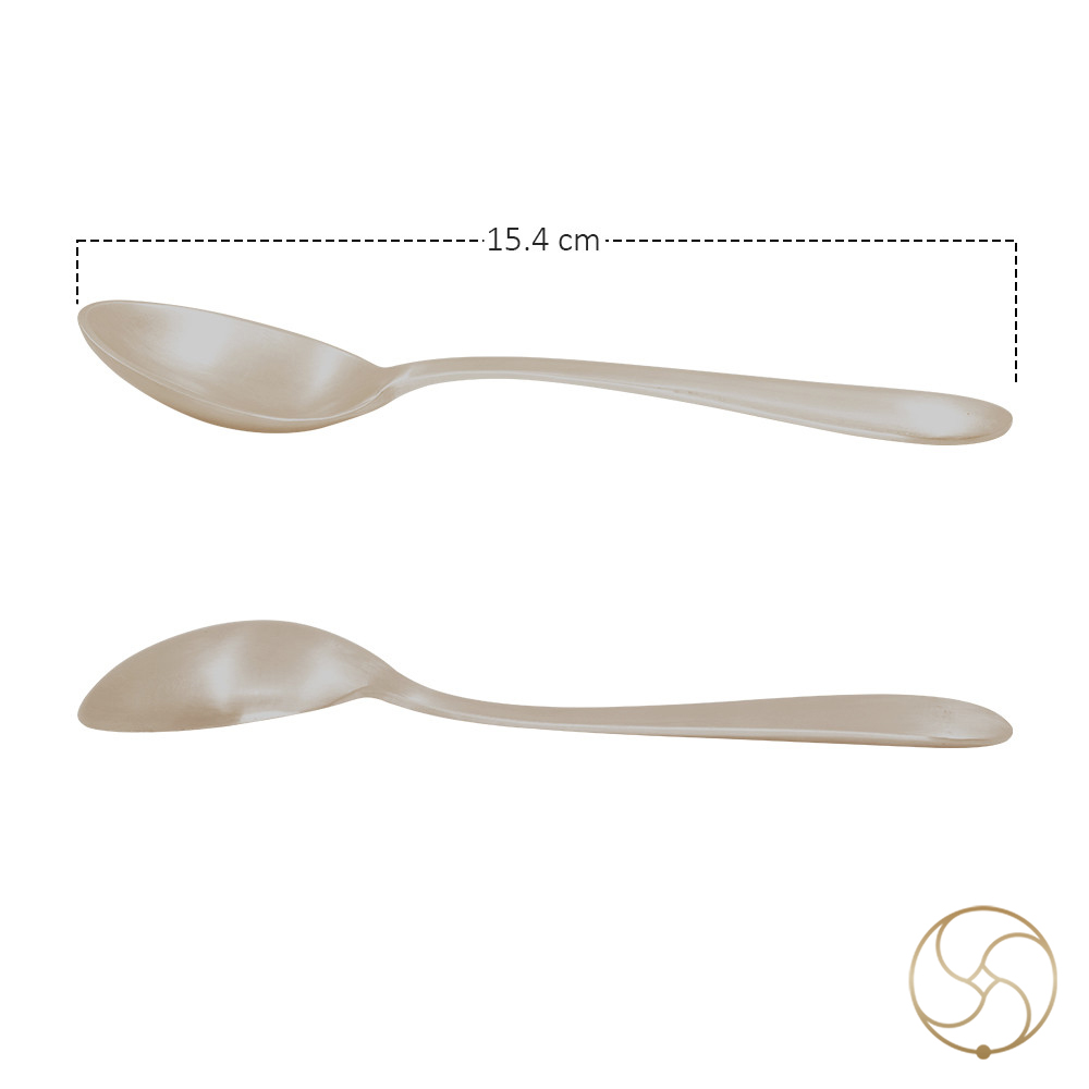 Phool Bronze Matte Utensils Set  -    - 