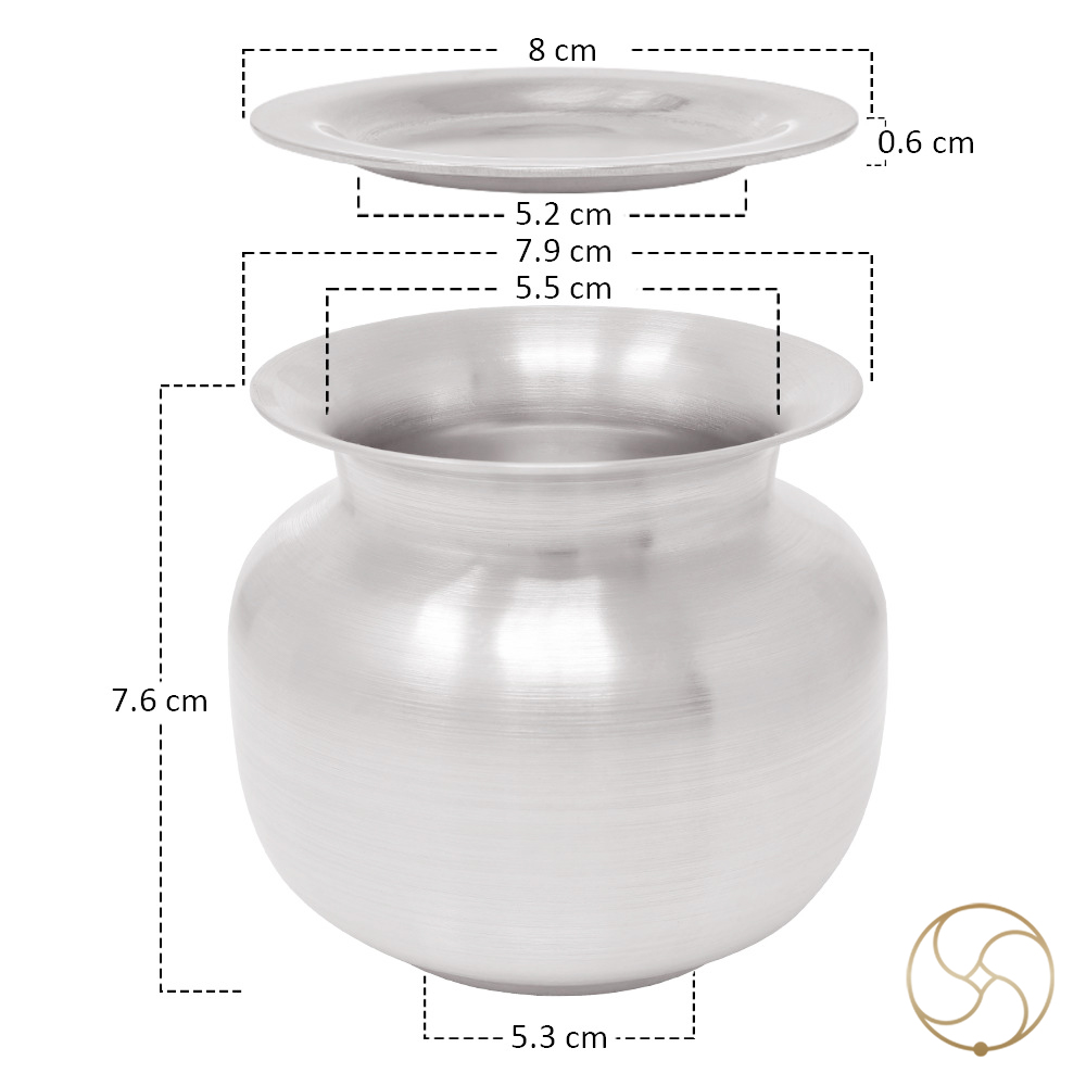 290ml 999 Silver Bharpur Lota -    