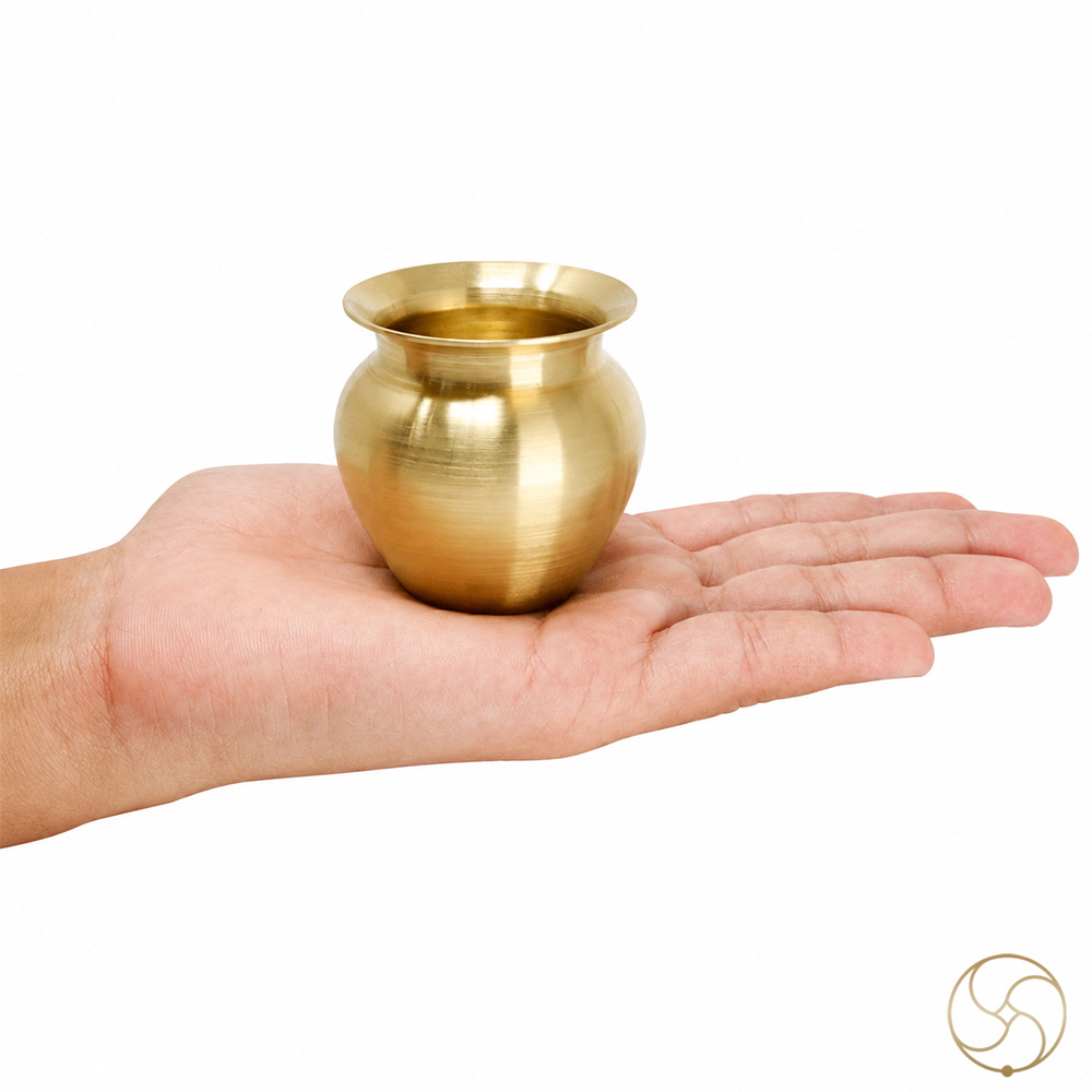 Ritika Brass Laghu Lota - 50ml 35gm