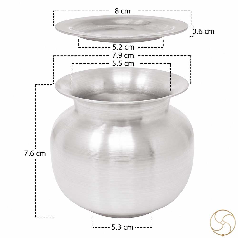 999 Silver Bharpur Lota - 290ml