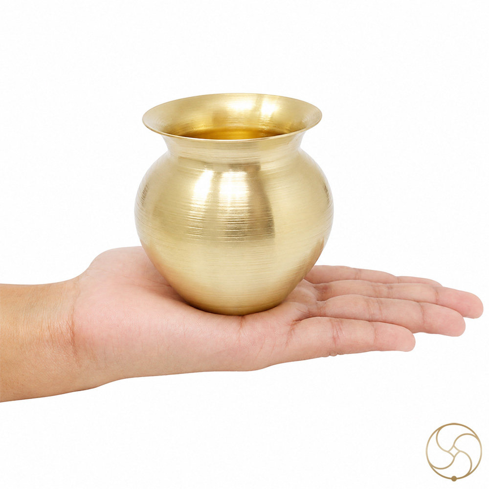 Ritika Brass Samriddhi Lota - 190ml