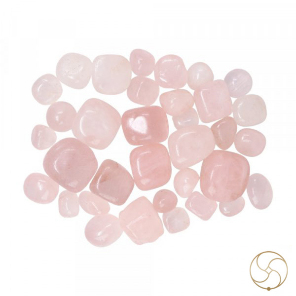 Image of Rose Quartz Sphatik Mix Tumble (100 gm) - गुलाबी स्फटिक मिश्रित टम्बल (100 ग्राम)