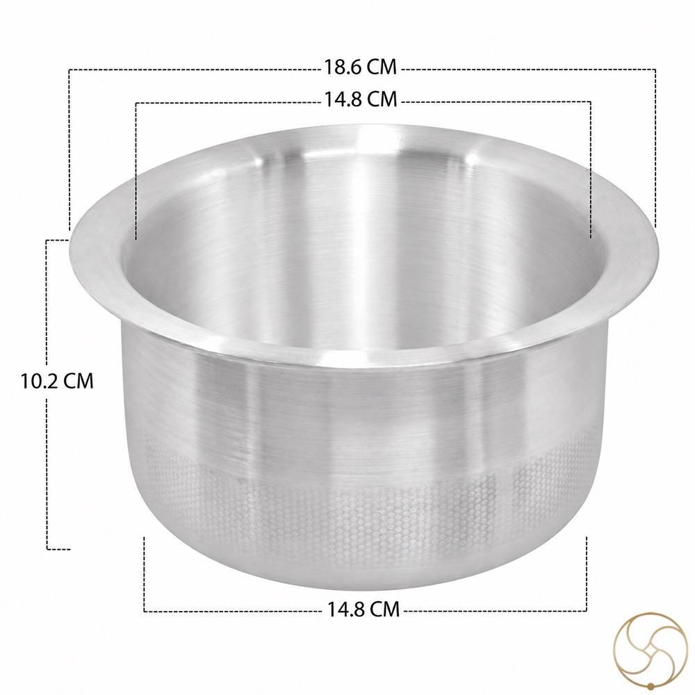 999  Silver Bhagoni - 1100ml or 1550ml