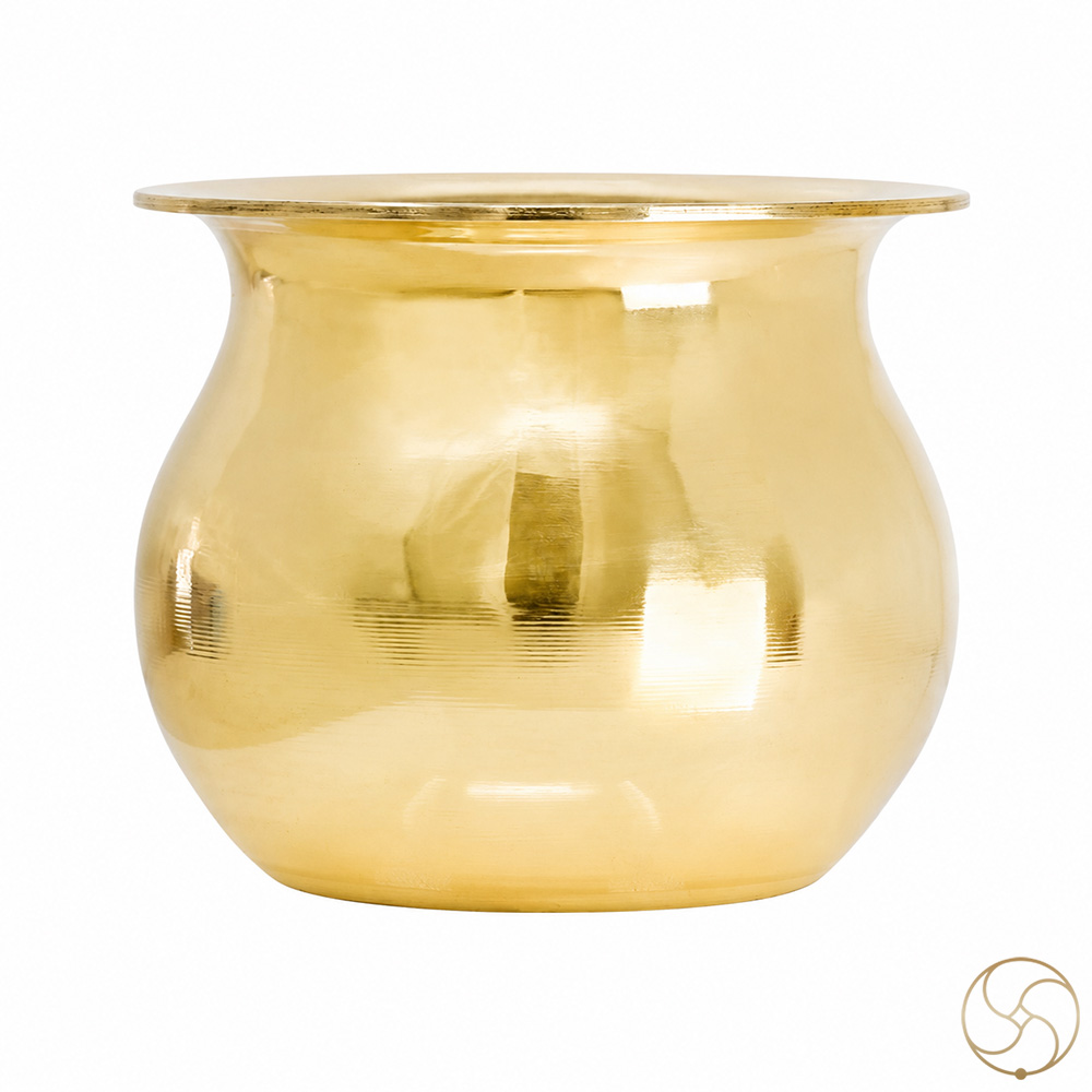 Ritika Brass Seb Lota - 550ml