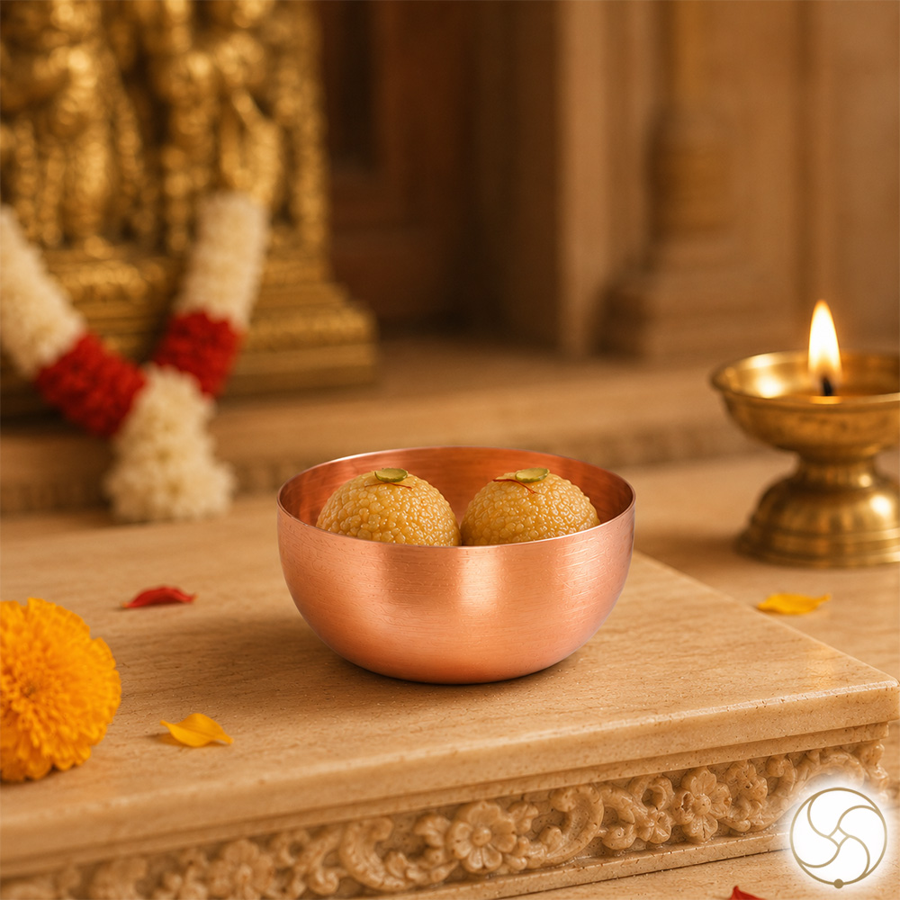 999 Nepaliya Copper Divya Bowl - 110ml