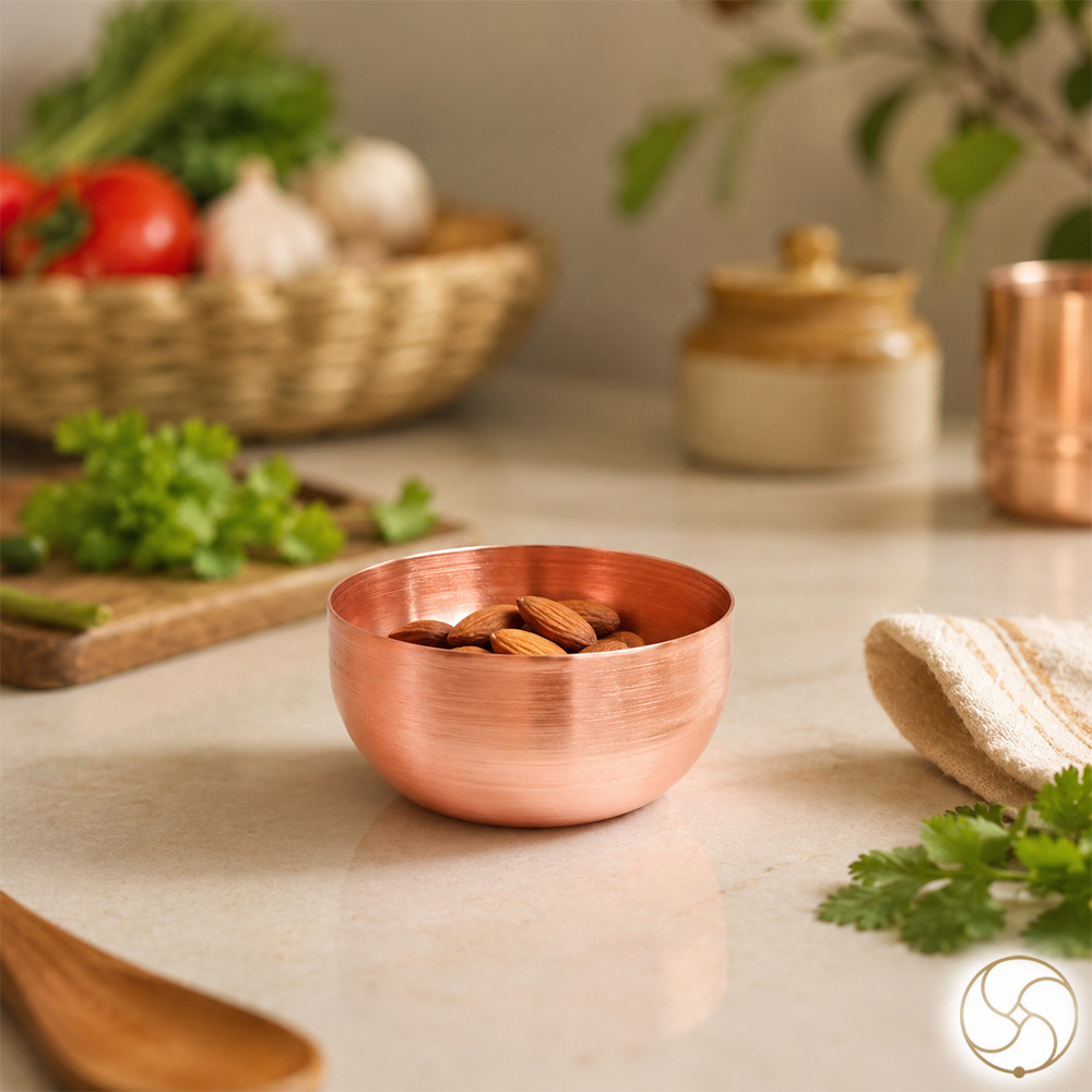 999 Nepaliya Copper Pujan Bowl - 190ml