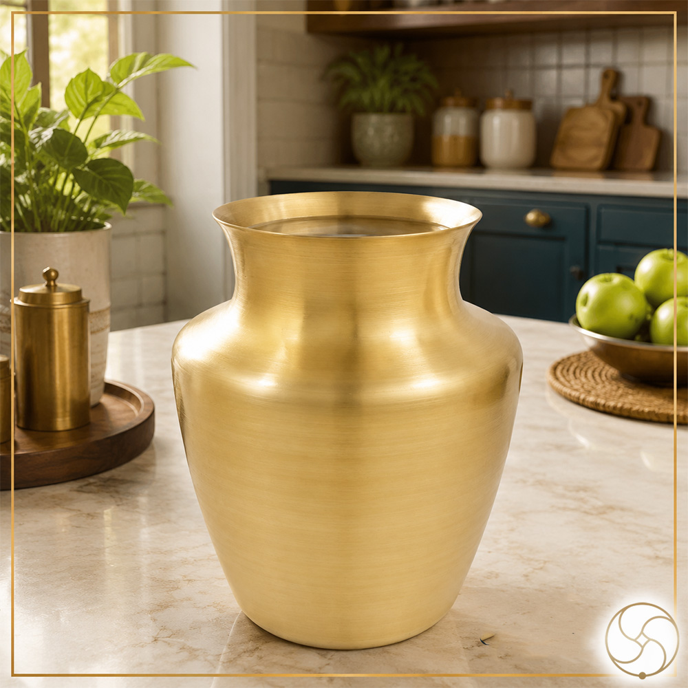 Ritika Brass Brahm Lota - 1250ml