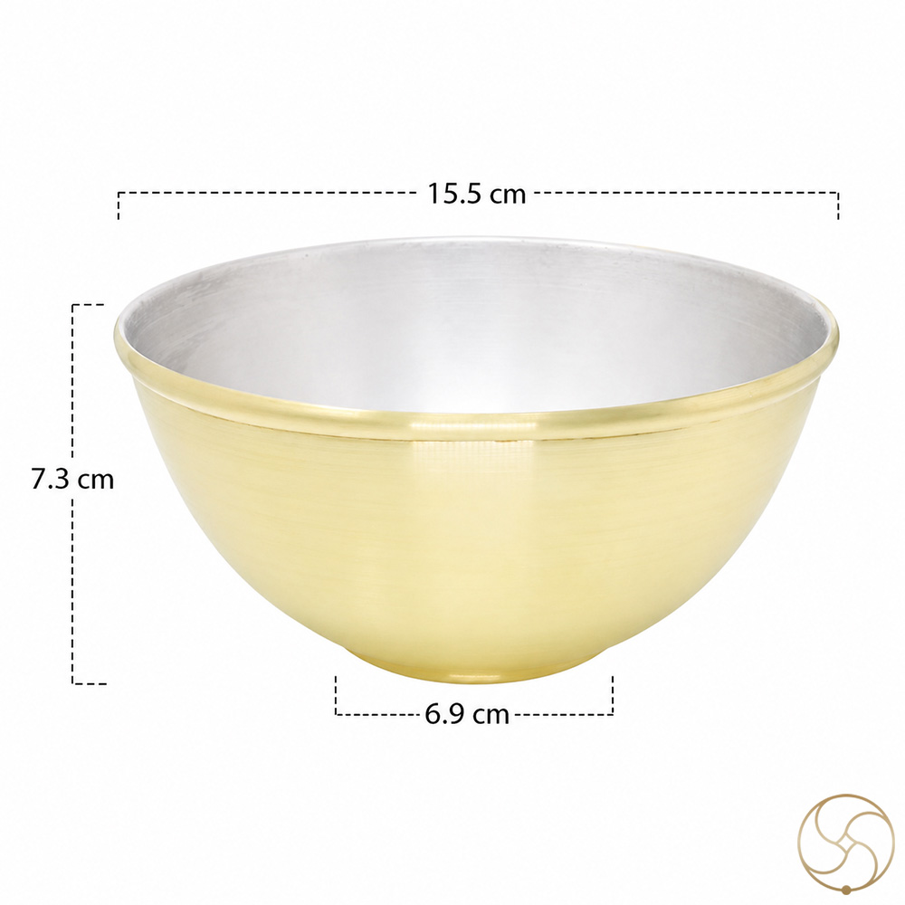 Ritika Brass Shakti Bowl - 800ml