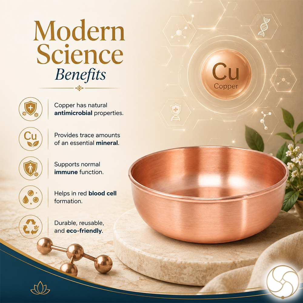 999 Nepaliya Copper Shri Yantra AbhishekBowl - 500ml