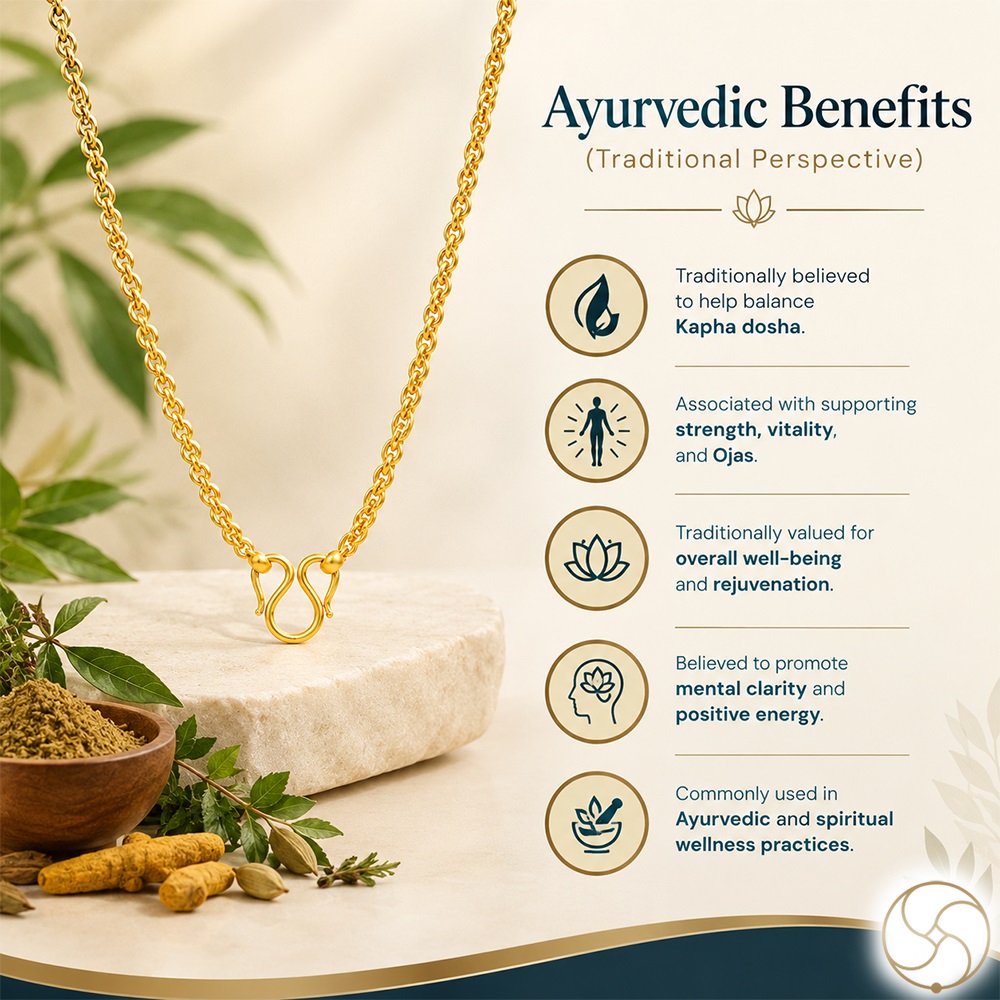 999 24K Gold Anant Chain
