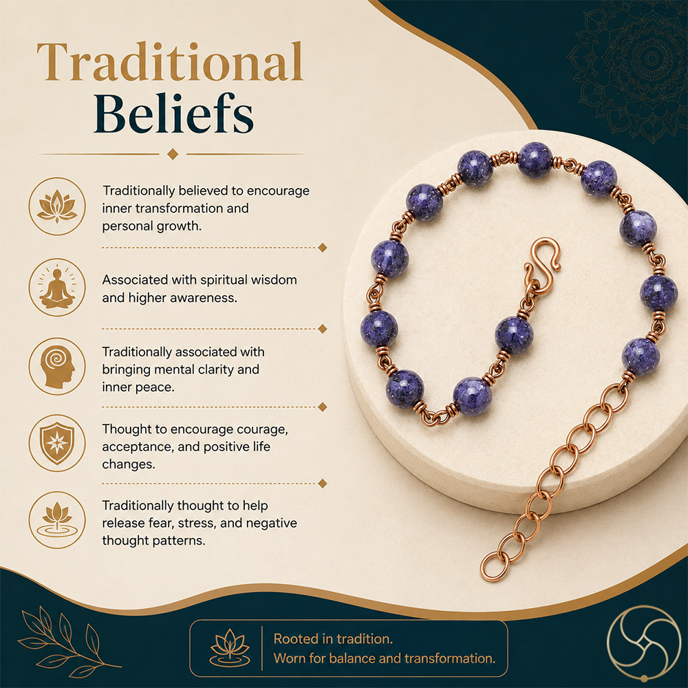 Nepaliya Copper Charoite Bracelet