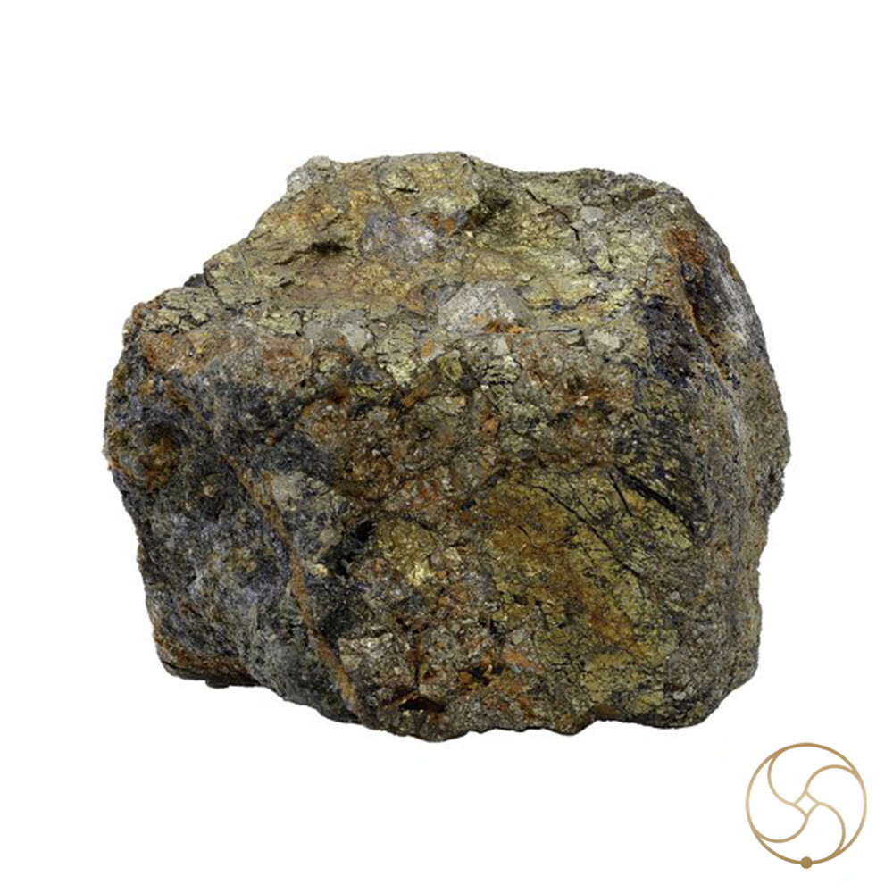 447gm Ayurvedic Golden Pyrite Rock -    