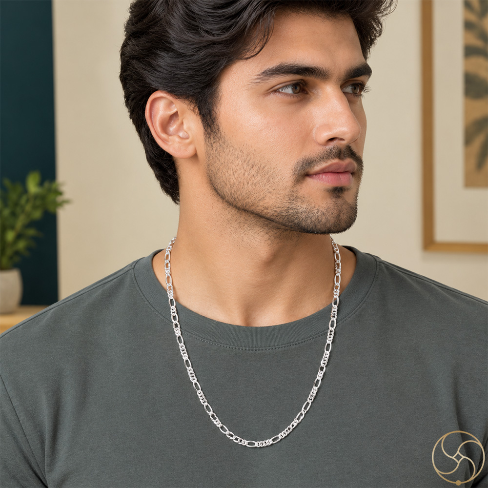 996 Silver Sachin Chain