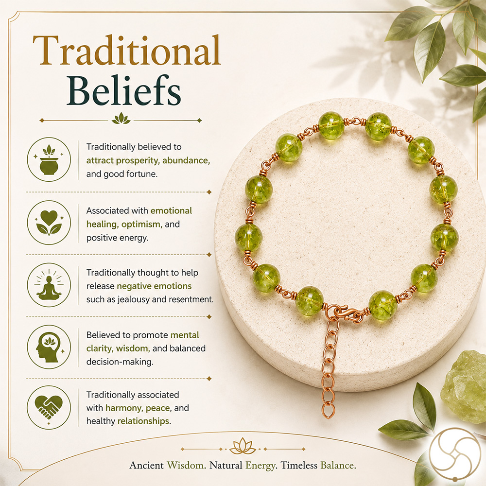 Nepaliya Copper Peridot Bracelet