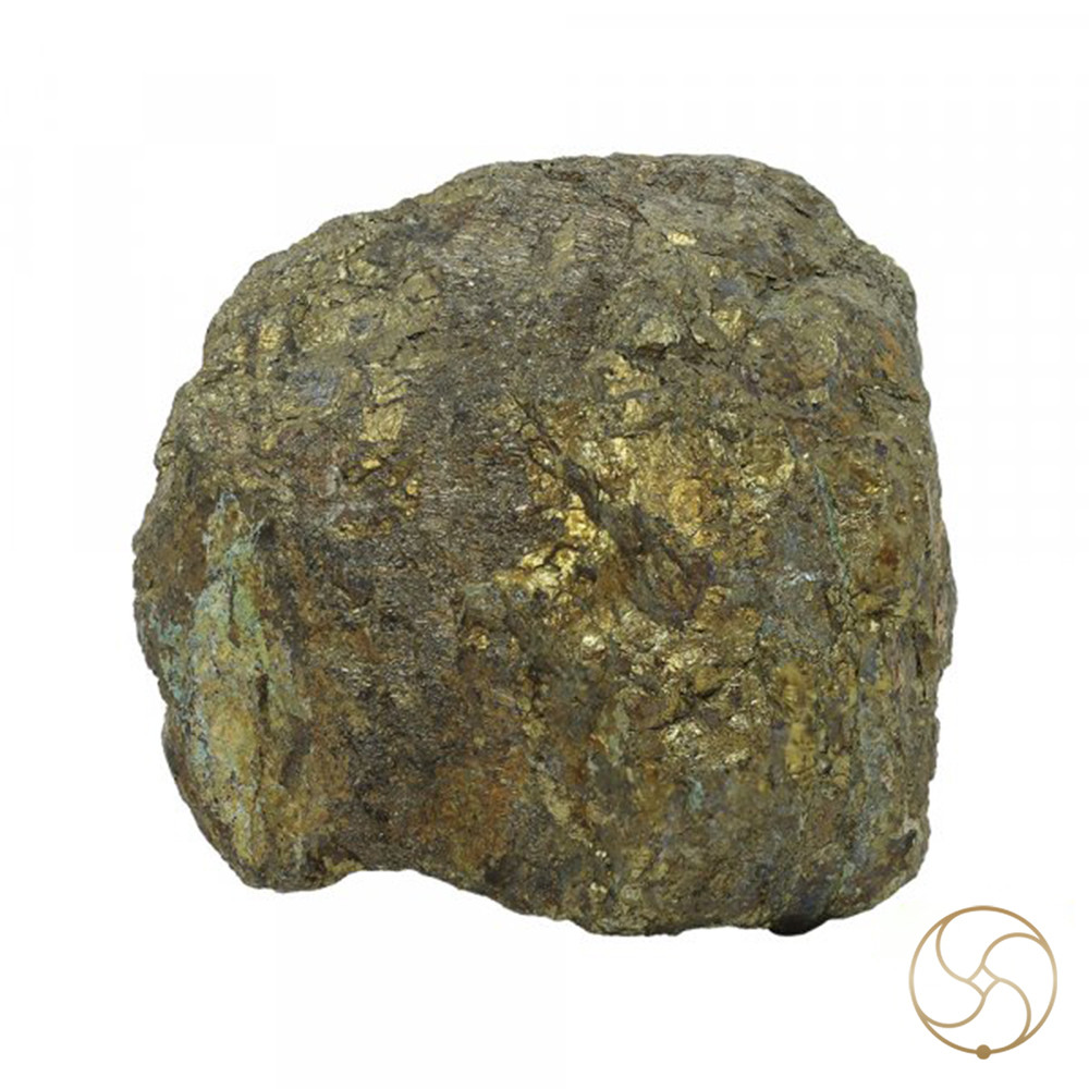 331gm Ayurvedic Golden Pyrite Rock -    