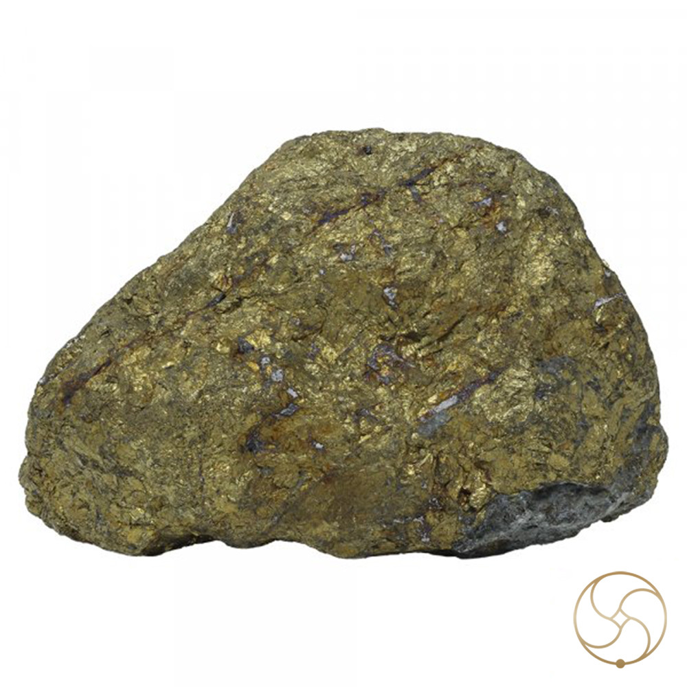 330gm Ayurvedic Golden Pyrite Rock -    