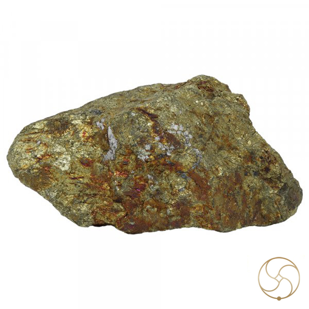 311gm Ayurvedic Golden Pyrite Rock -    