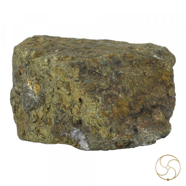 Image of 280gm Ayurvedic Golden Pyrite Rock - आयुर्वेदिक स्वर्ण माक्षिक चट्टान