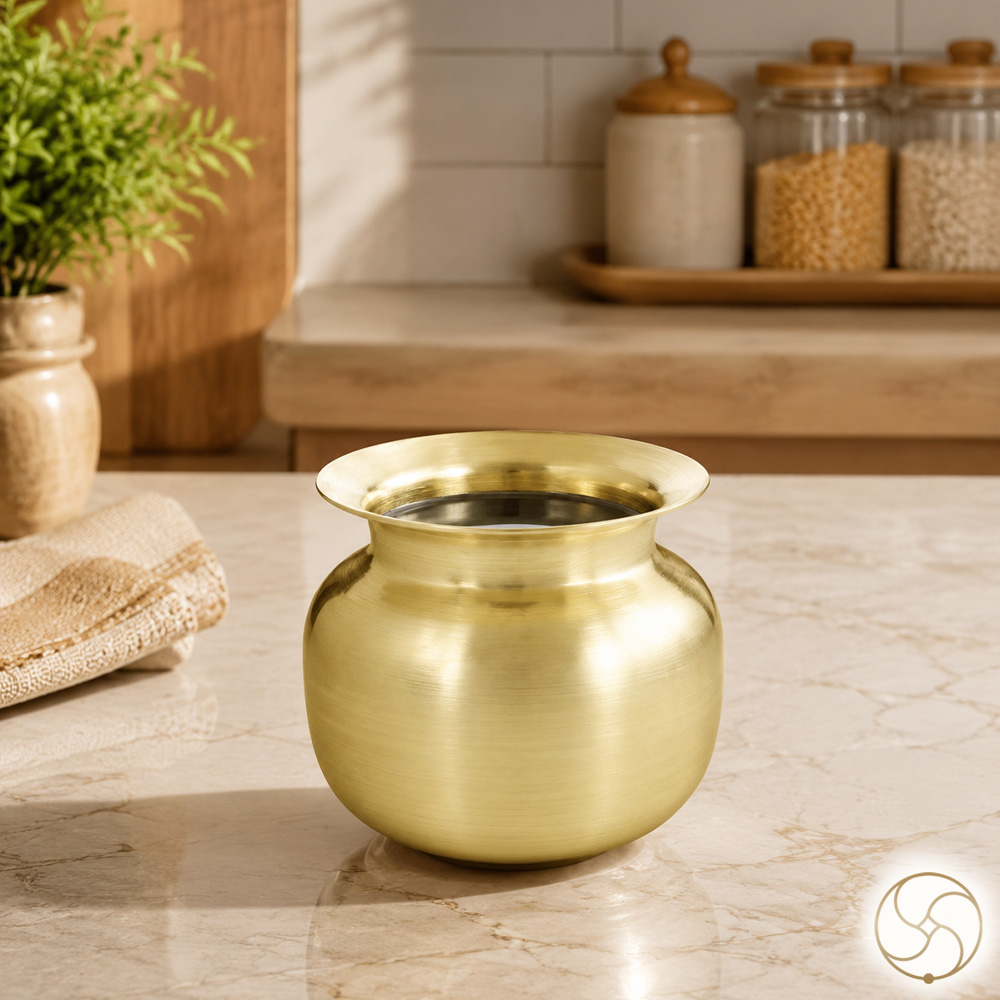 Ritika Brass Bharpur Lota - 290ml