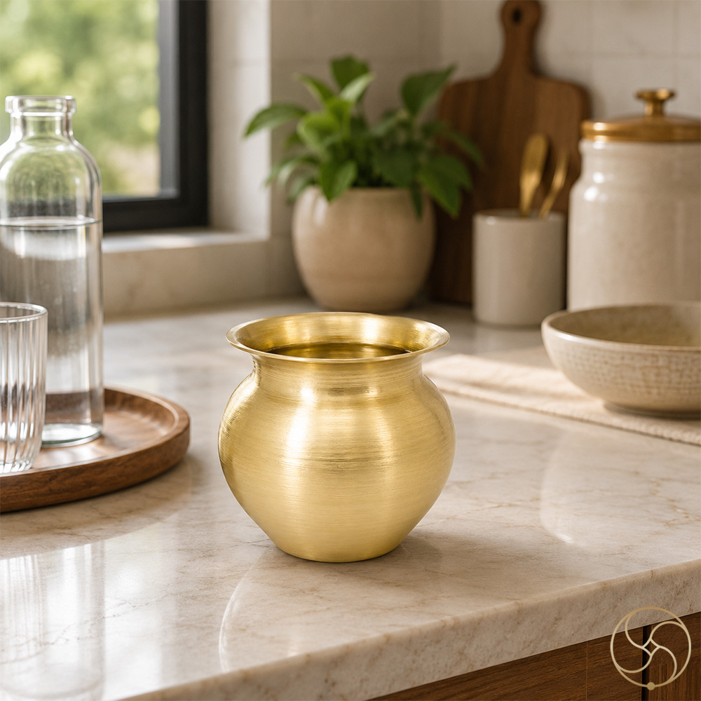 Ritika Brass Samriddhi Lota - 190ml