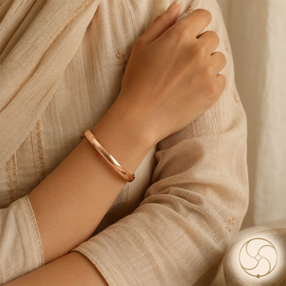 Nepaliya Copper Chandrasundri Bangle