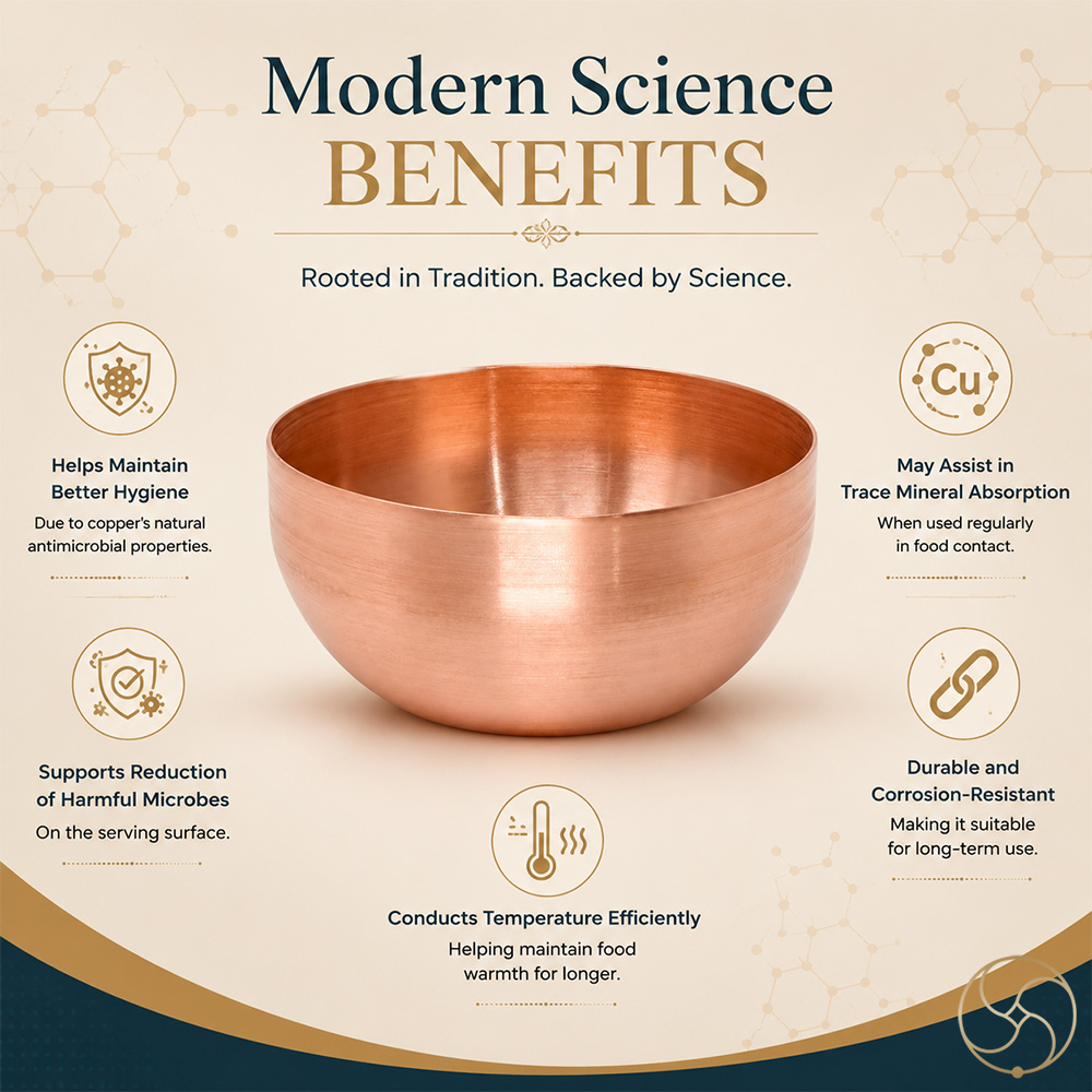 999 Nepaliya Copper Divya Bowl - 110ml