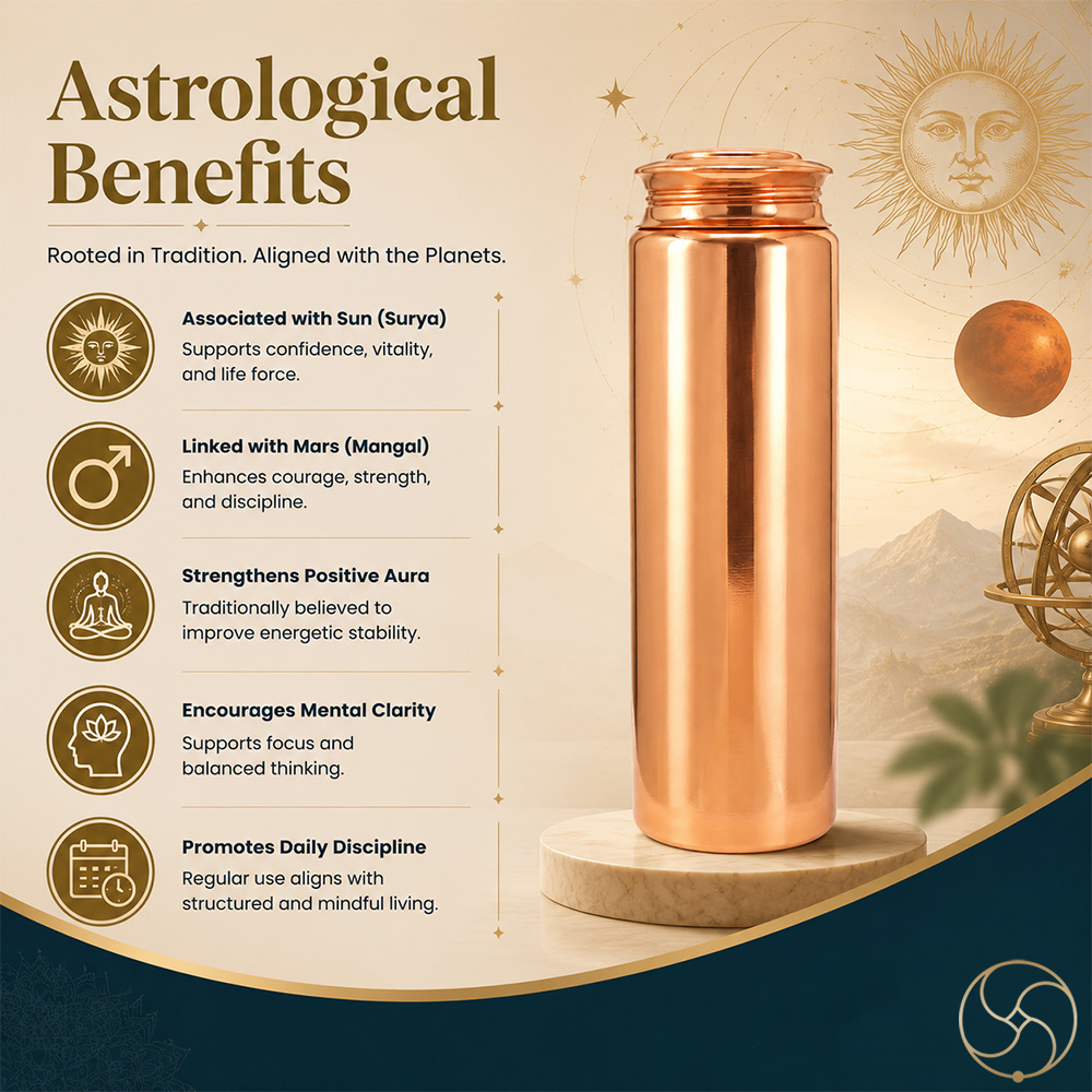 999 Nepaliya Copper Water Bottle -1300ml