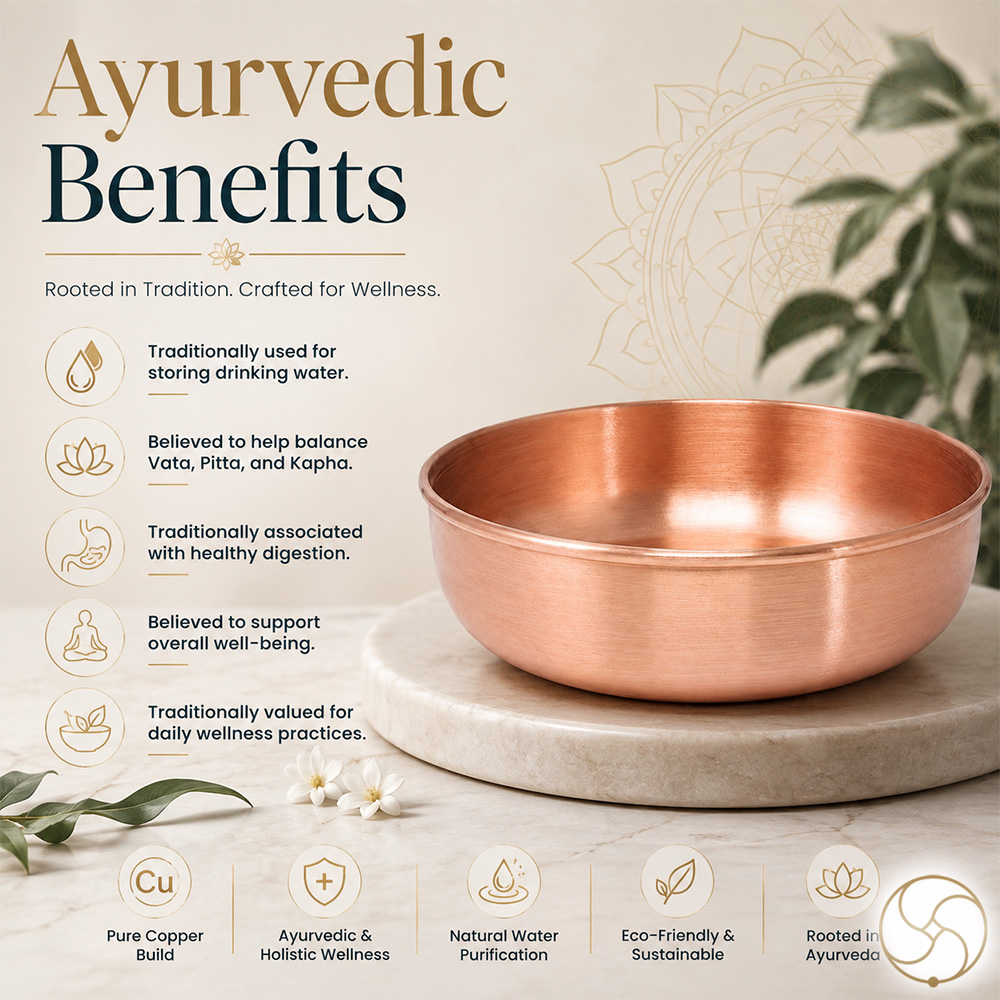 999 Nepaliya Copper Shri Yantra AbhishekBowl - 500ml