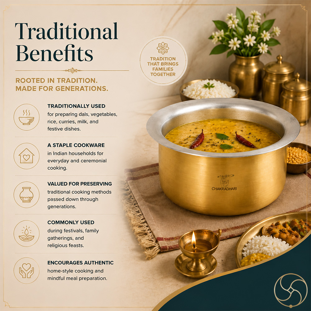 Ritika Brass Bhagoni Set of 11 Pcs