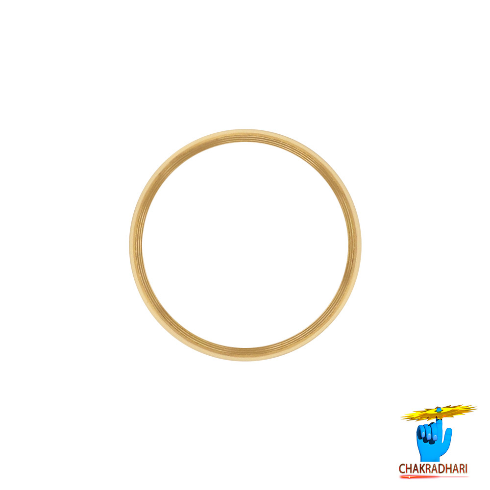 999 Gold with Eternal flow symbol ring  -      15gm