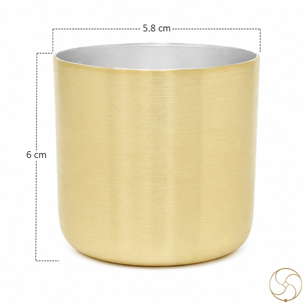 Pure Ritika Brass Spice Storage Box