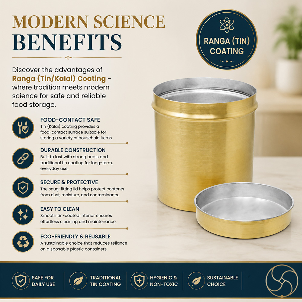 Pure Ritika Brass Box
