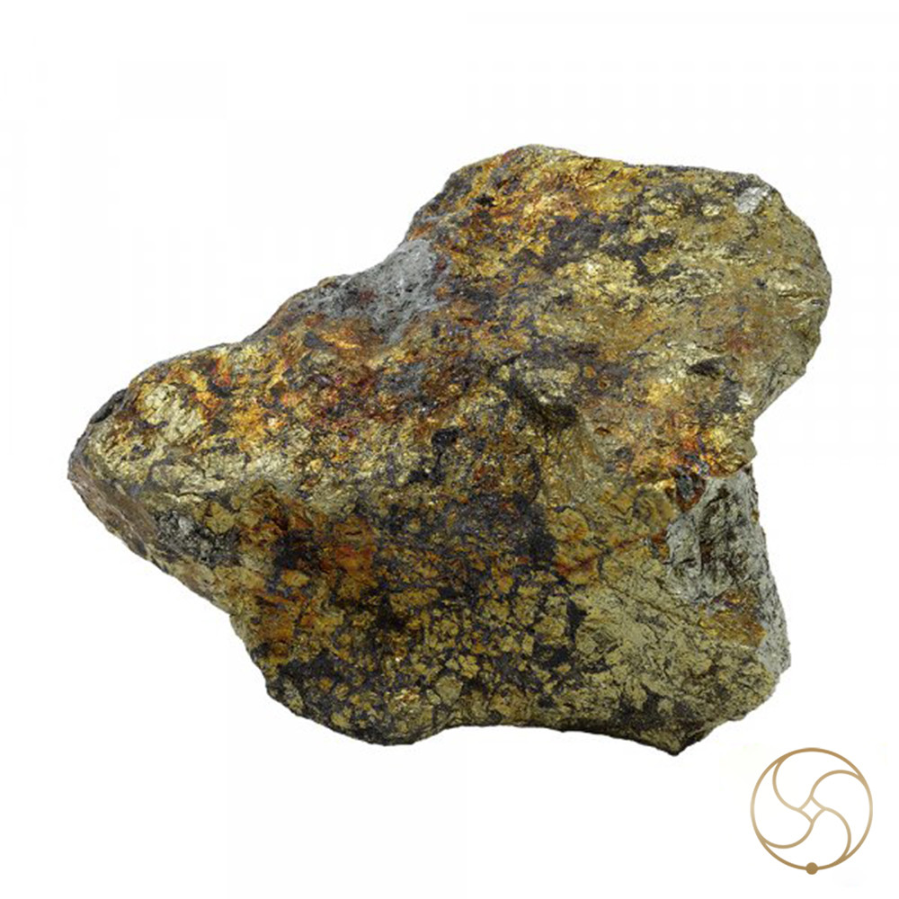 436gm Ayurvedic Golden Pyrite Rock -    
