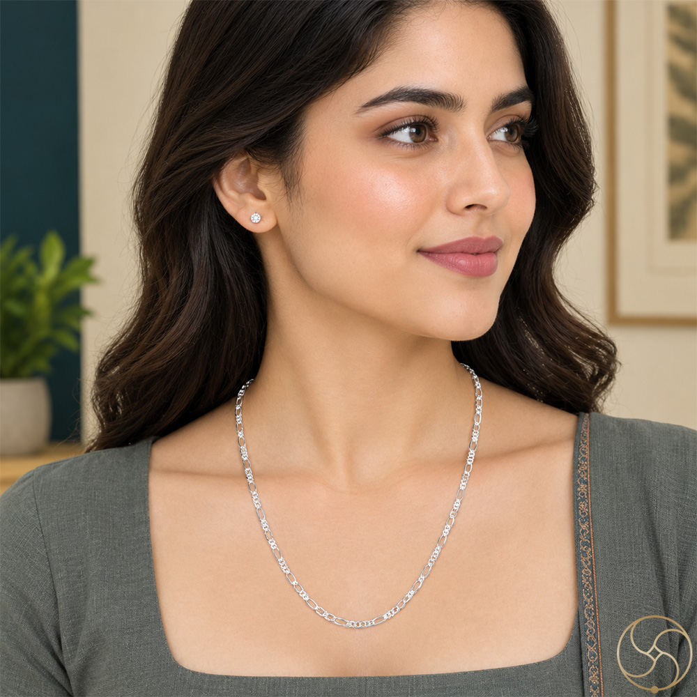 996 Silver Sachin Chain