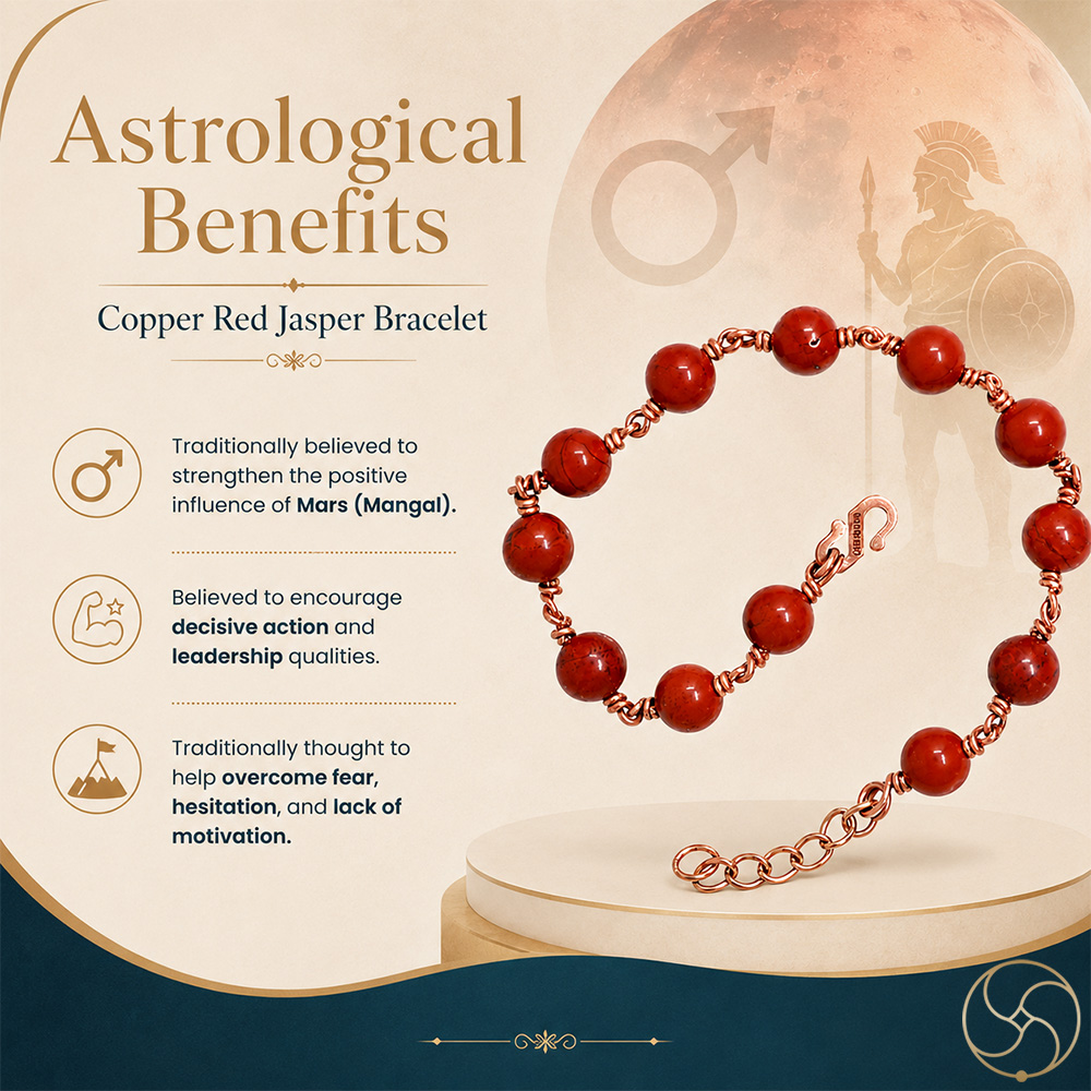 Nepaliya Copper Red Jasper Bracelet