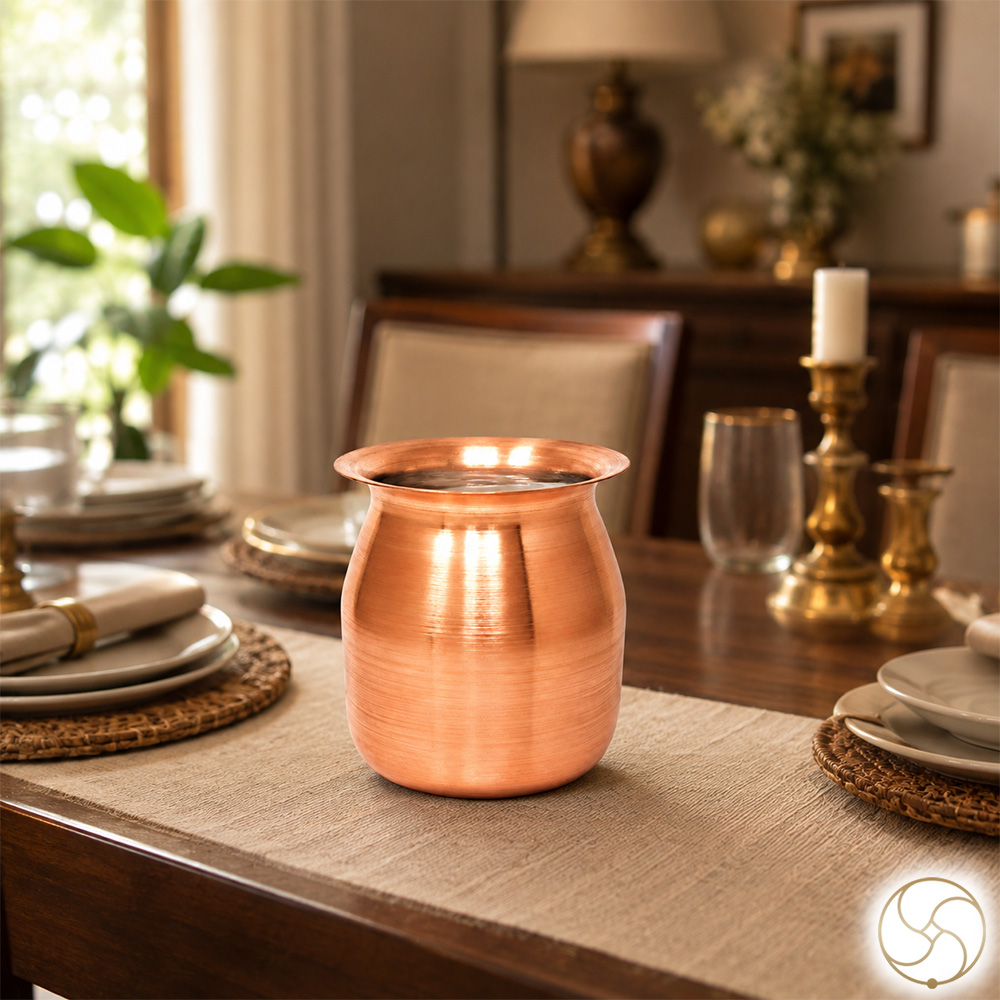 999 Nepaliya Copper Ghanti Lota - 300ml