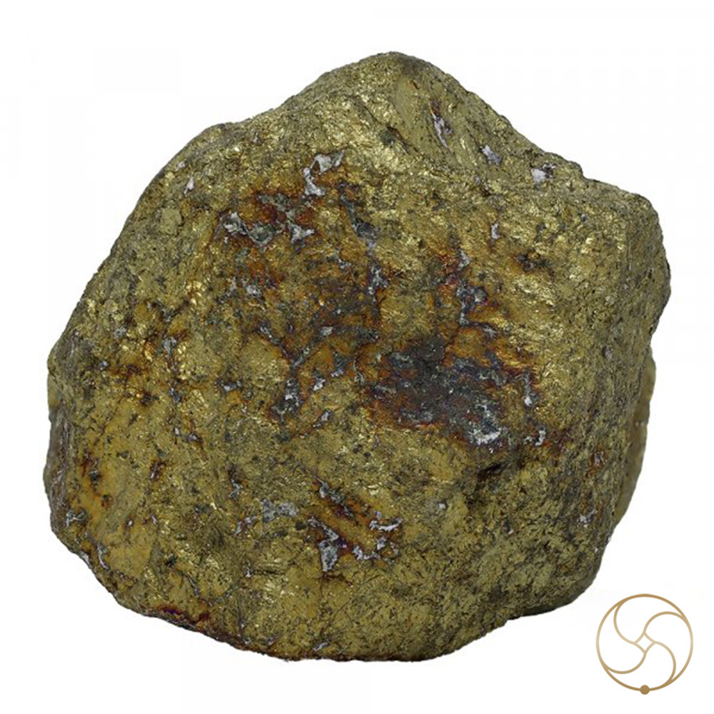 246gm Ayurvedic Golden Pyrite Rock -    