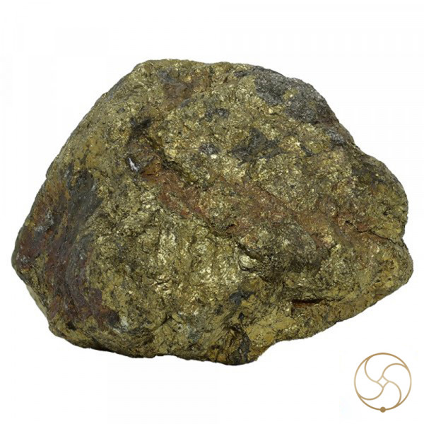 Image of 240gm Ayurvedic Golden Pyrite Rock - आयुर्वेदिक स्वर्ण माक्षिक चट्टान