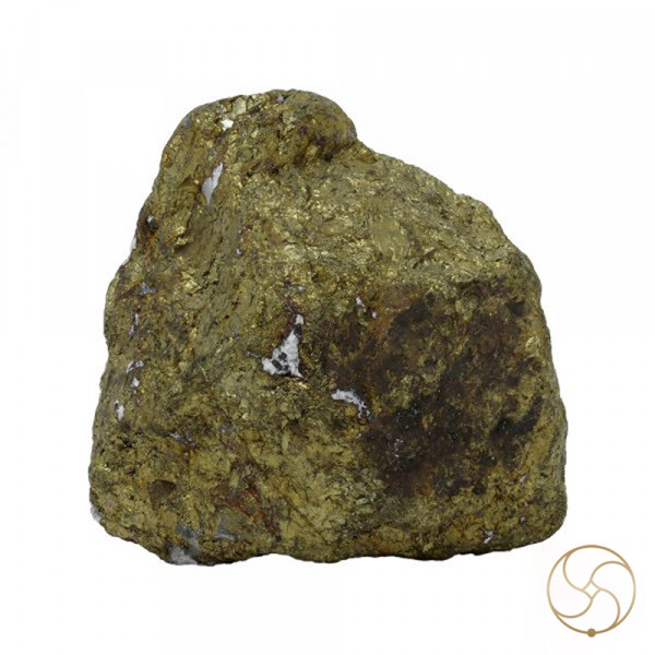 Image of 214gm Ayurvedic Golden Pyrite Rock - आयुर्वेदिक स्वर्ण माक्षिक चट्टान